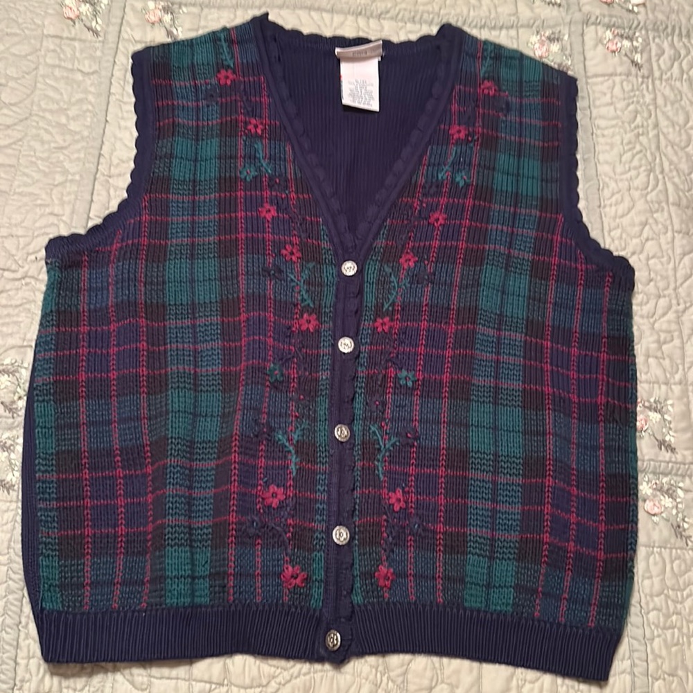 Vintage Northern Reflections vintage vest.